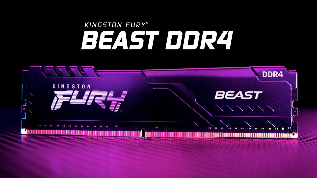 Kingston Fury Beast 16GB (2 x 8GB) 288-Pin PC RAM DDR4 3200 (PC4