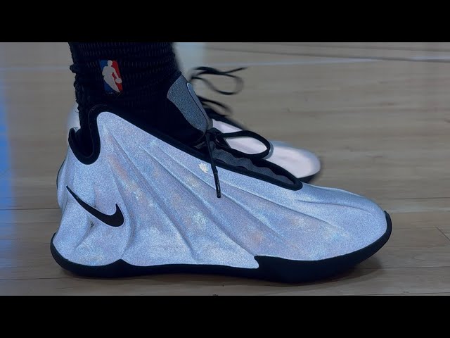 NIKE GT FUTURE “METALLIC SILVER” ON COURT REVIEW W/ @StockX - YouTube
