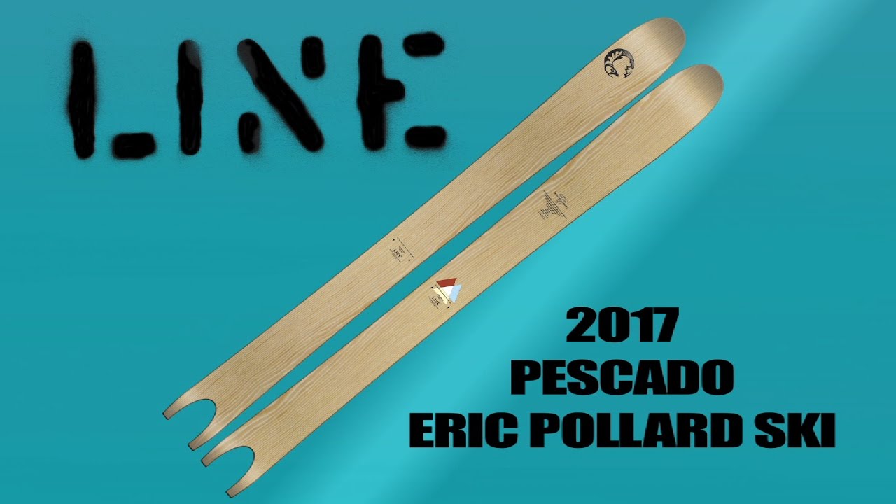 2017 LINE Pescado Eric Pollard Directional Ski - YouTube