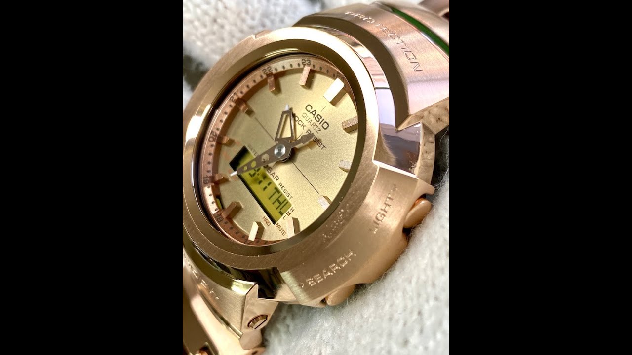 G-SHOCK【AWM-500GD-4AJF】ジーショック - YouTube