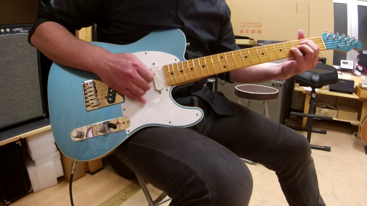 Fender Japan TL62B-95DK 徳武弘文テレキャスター Clean - YouTube