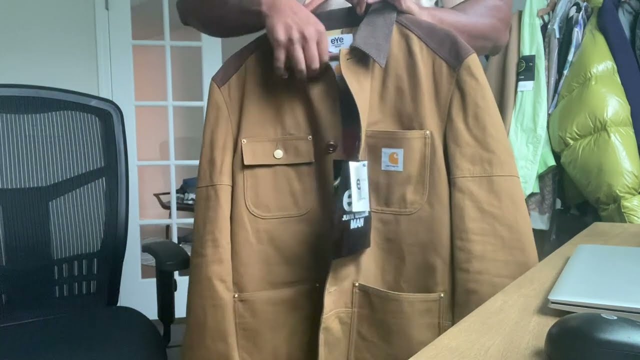 Junya Watanabe eYe carhartt jacket review - YouTube