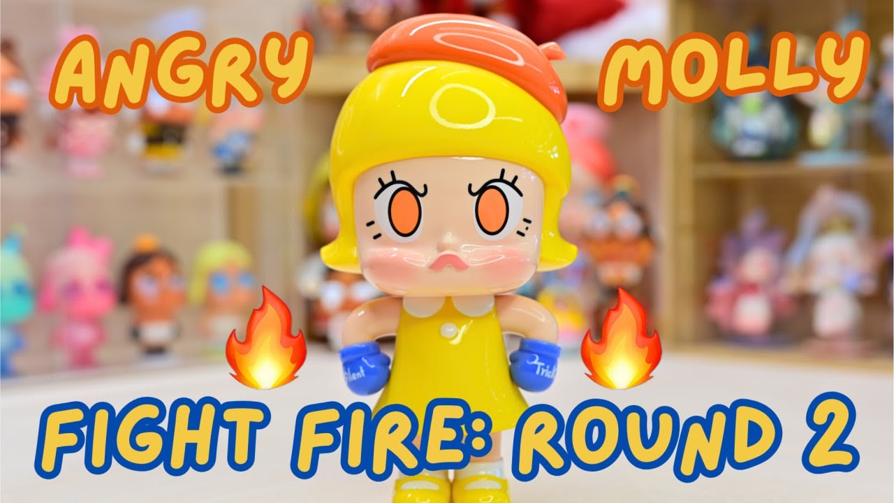 UNBOXING MY LIMITED EDITION ANGRY MOLLY FIGHT FIRE ROUND 2: ONLY