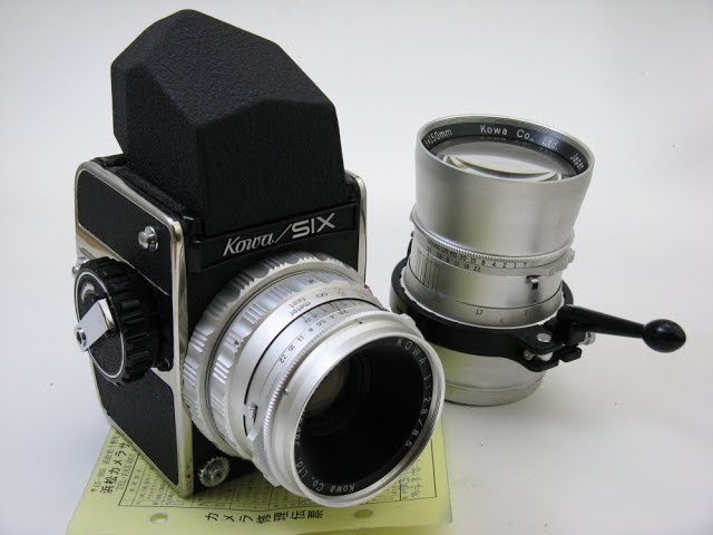 修理完成： コーワ・シックス + 85mmF2.8 + 150mmF3.5 - YouTube