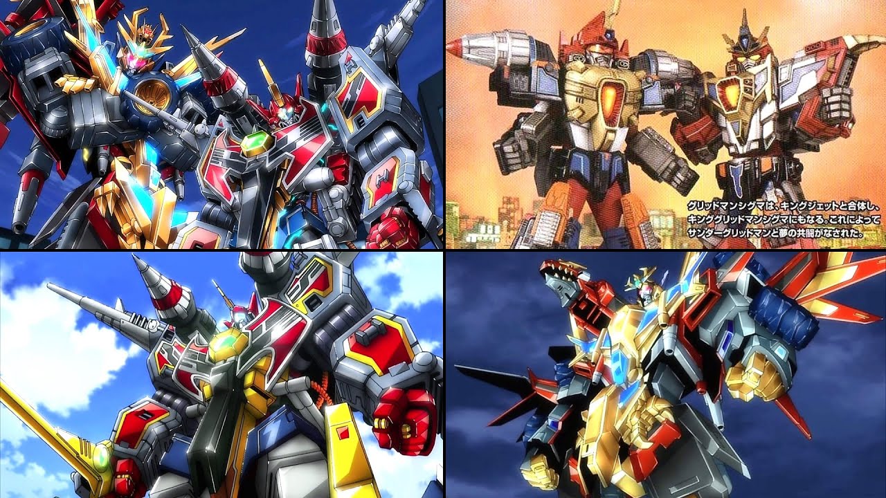 FULL POWERED GRIDMAN & KAISER GRIDKNIGHT ARRIVE [UNIVERSE フル