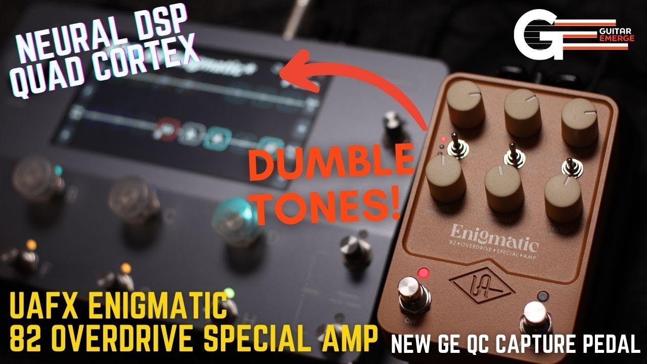 UAFX Enigmatic 82 Overdrive Special Amp Captures — Guitar Emerge
