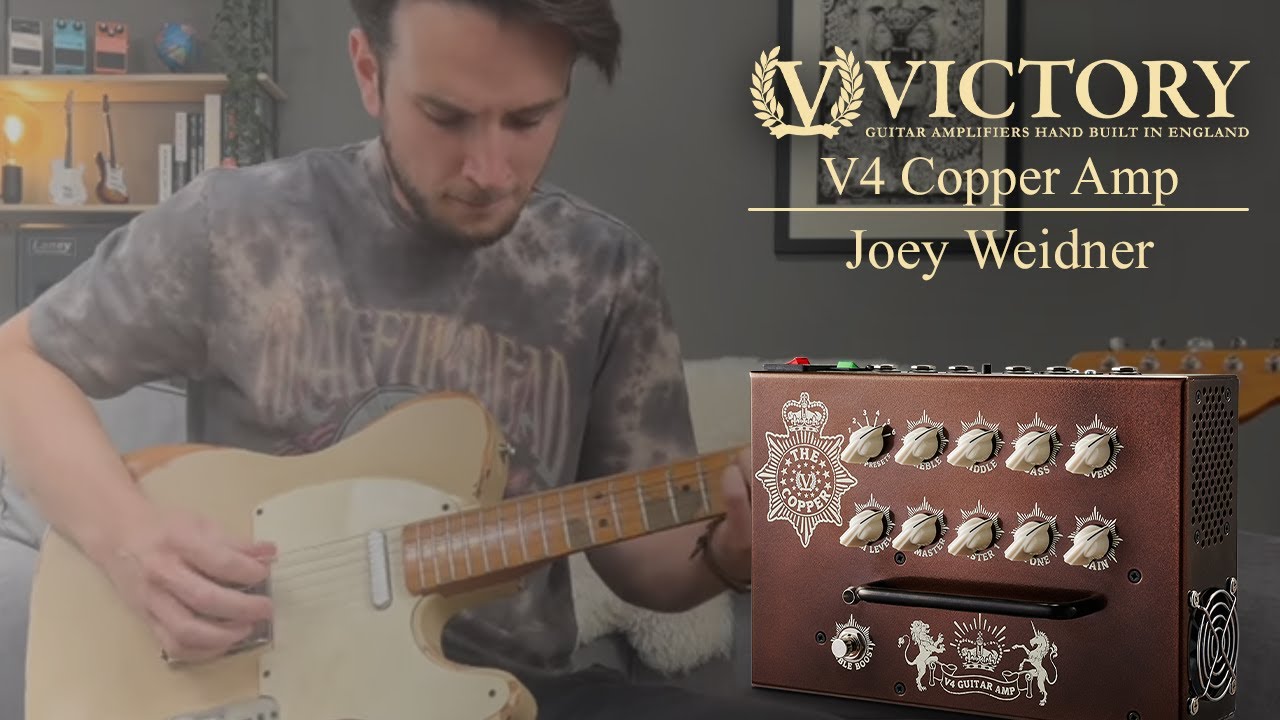 Victory V4 Copper Amp Demo with Joey Weidner - YouTube