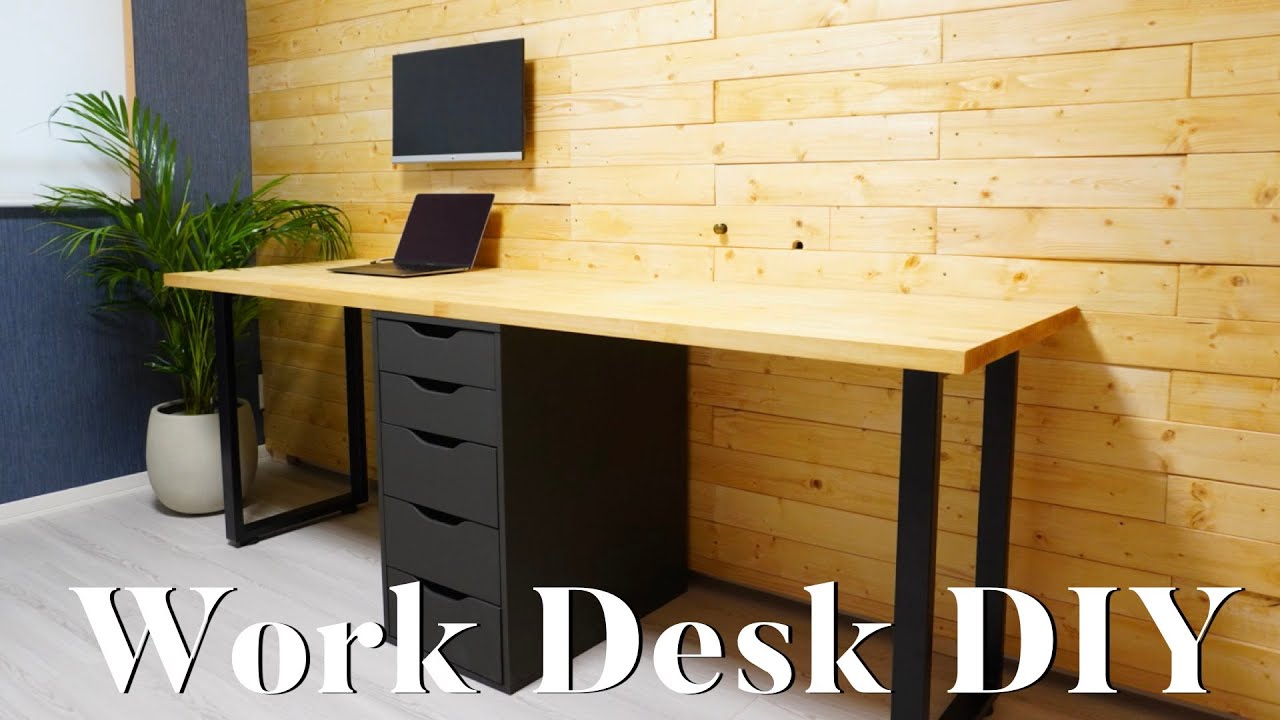 Remake IKEA furniture and make your own desk in your work room