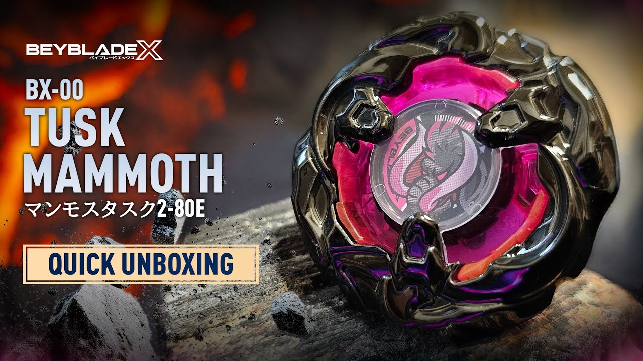 Black Pink | BX-00 Tusk Mammoth 2-80E | Unboxing & Quick Look