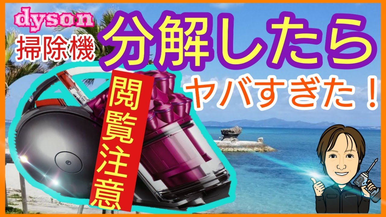 Viewer Discretion Advised] My Dyson vacuum cleaner broke, so I