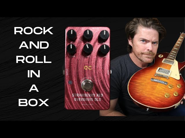 Rock and Roll in a Box! One Control Strawberry Red Overdrive