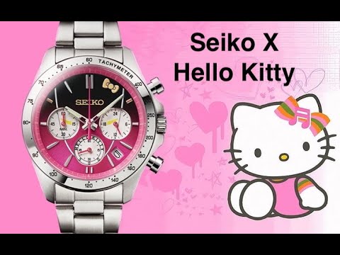 Seiko x Hello Kitty. Seiko X Hello Kitty's Shinkansen. セイコー