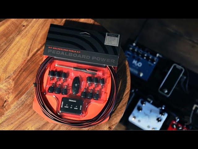 D'Addario DIY Solderless Power Cable Kit / DIYソルダーレス電源