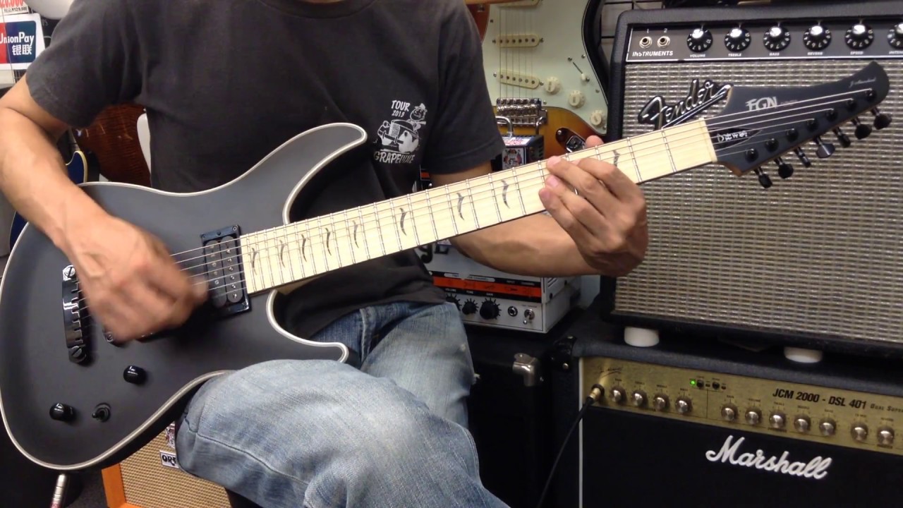 FgN Fujigen JMY7-AL-M 【商品紹介@Guitar Planet】 - YouTube