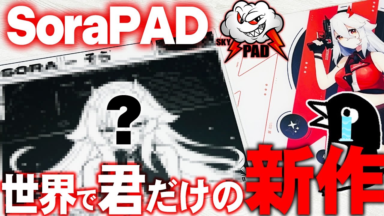 世界に1つしかないSoraPADが届いた！大好評だったSoraPADの第2弾が