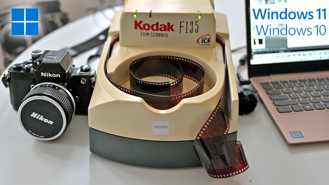 Kodak Pakon F135 installation on Windows 10 11 - YouTube