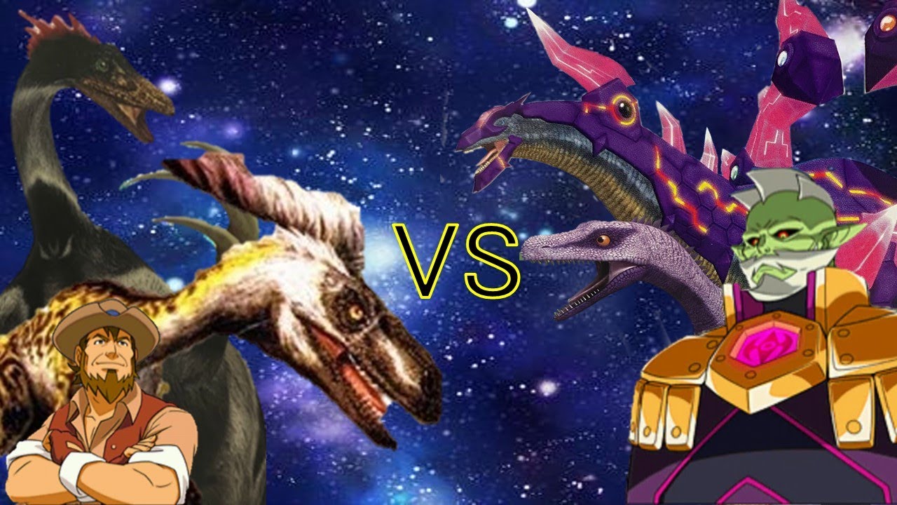 恐竜キング 】ディノニクス&テリジノサウルス 決戦！！首領ジャーク