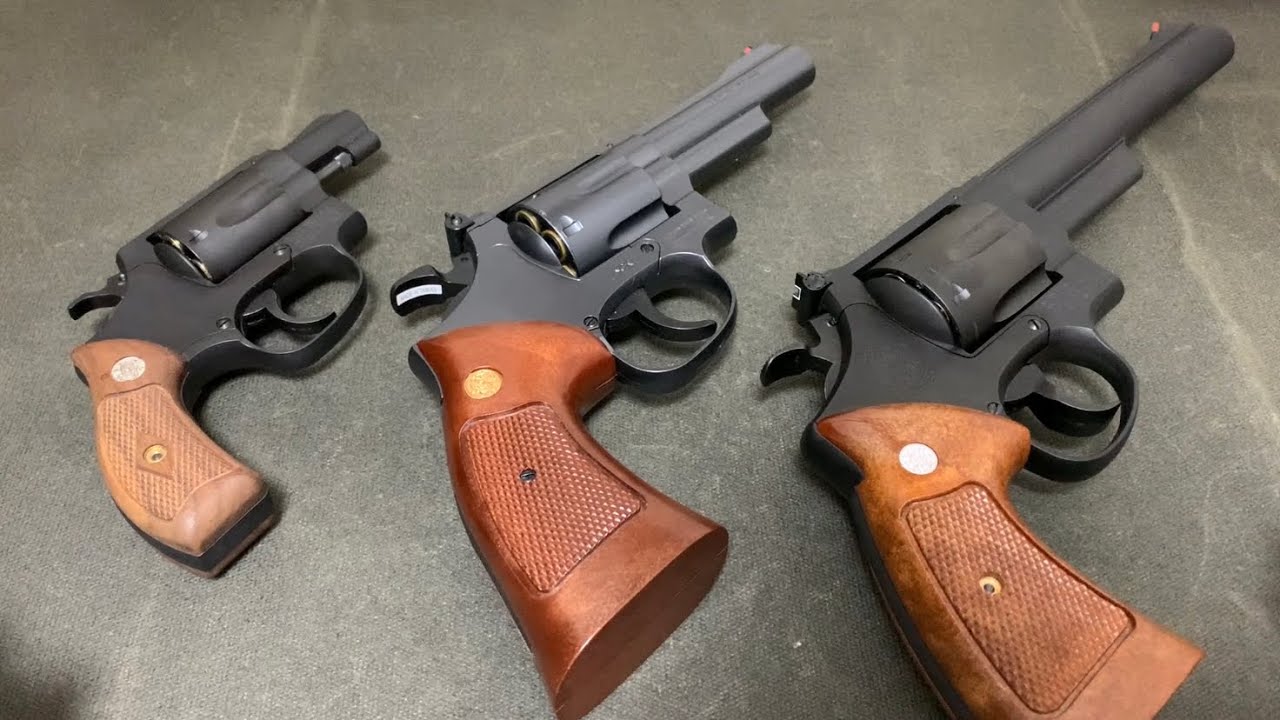 S&W J・K・Nフレーム タナカ ガスリボルバー クラウン エアリボルバー