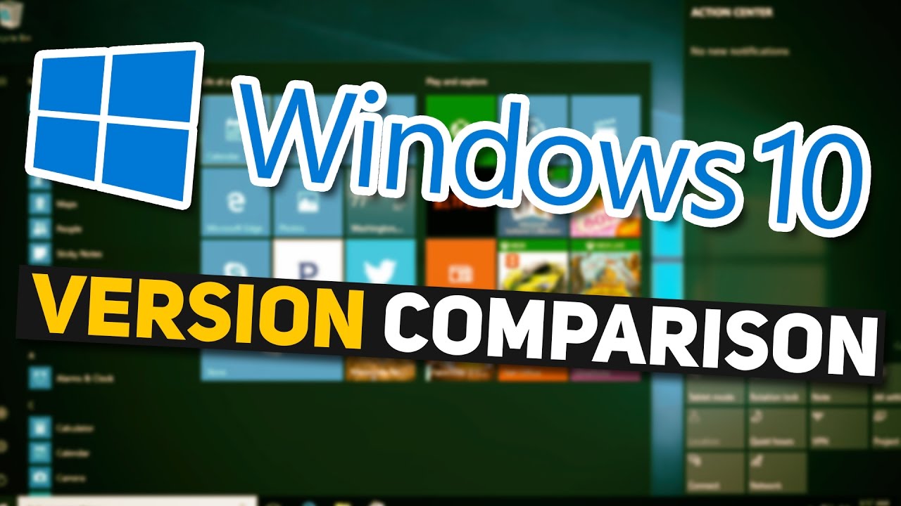 WHICH VERSION? Windows 10 Home vs. Pro vs. Education Comparison