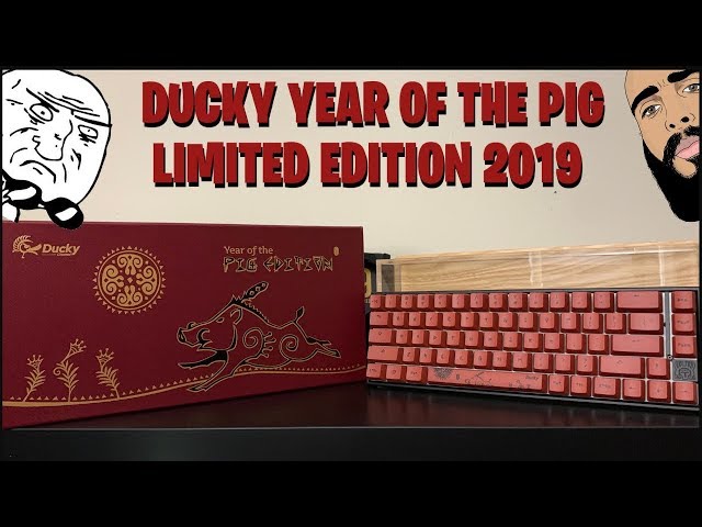 Unboxing Limited Edition Year Of The Pig Ducky One 2 Mini Keyboard
