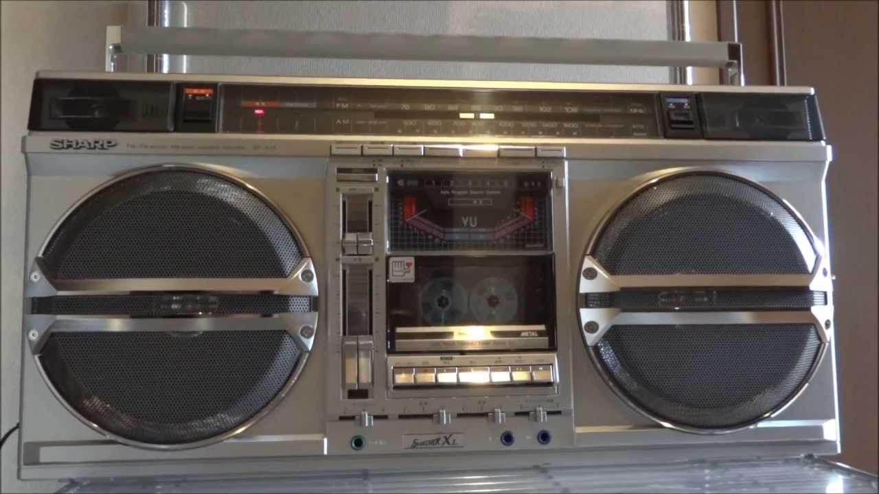 狂乱Nonaha日記: 特大ラジカセ SHARP GF-535