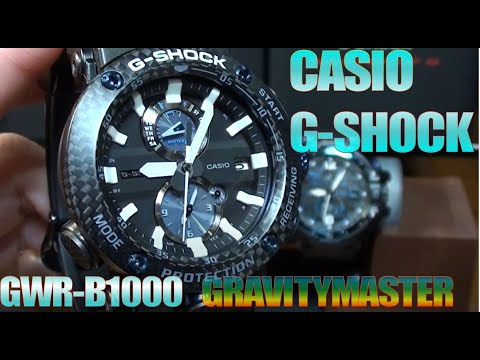Casio G-SHOCK Gravitymaster GWR-B1000 Review CASIO GRAVITYMASTER