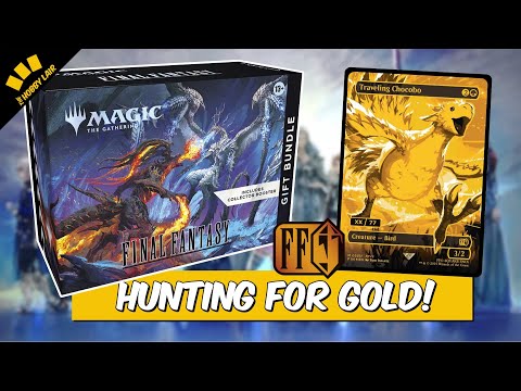 NEW Final Fantasy x MTG Gift Bundle OPENING! Chasing The Golden