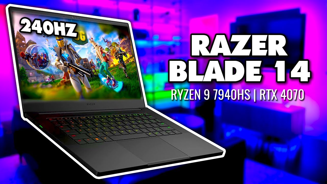 Razer Blade 14 | Most Powerful 240Hz Gaming Laptop with RTX 4070 +