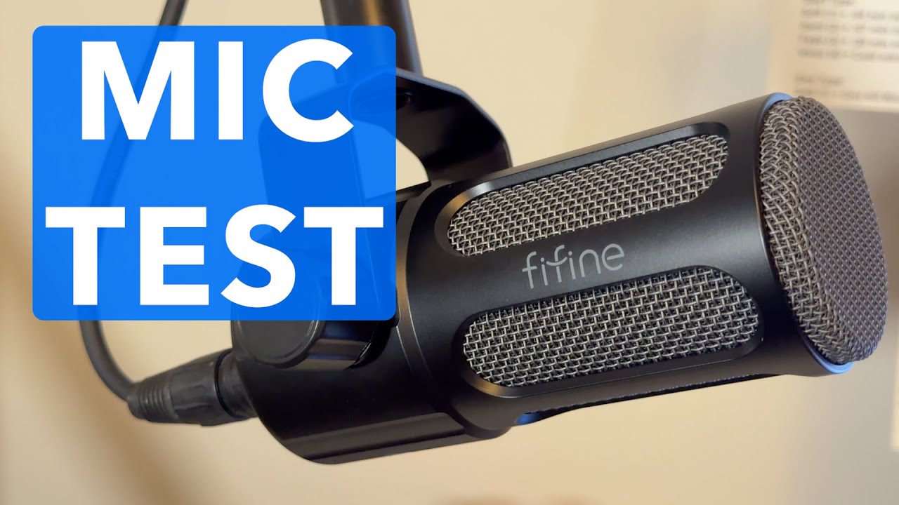 FiFine Tank1 Microphone (XLR)-High Quality & Affordable! - YouTube