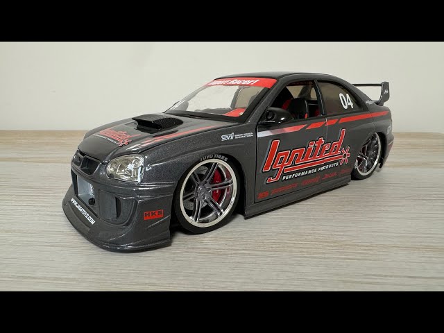 Jada Toys 1:18 Subaru Impreza WRX STI Import Racer - YouTube