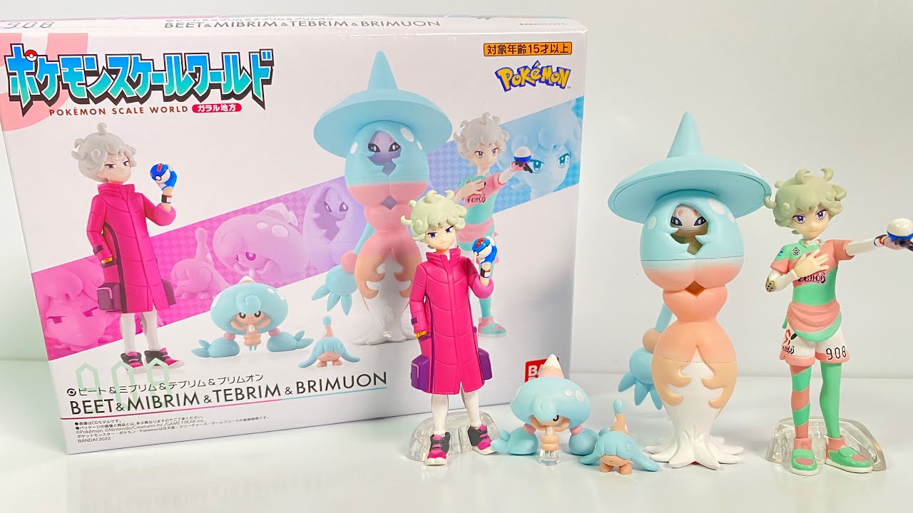 ポケモンスケールワールド ガラル地方 ビート＆ミブリム＆テブリム