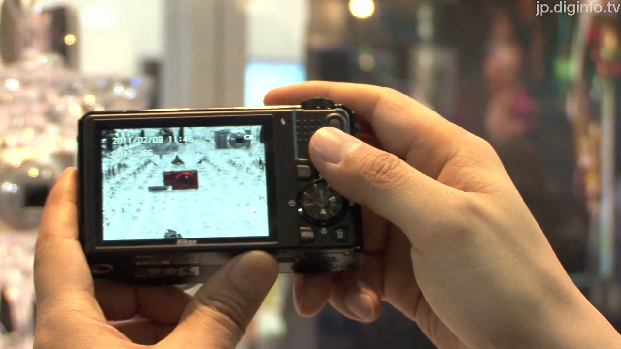 光学18倍ズーム搭載デジカメ - COOLPIX S9100 : DigInfo - YouTube