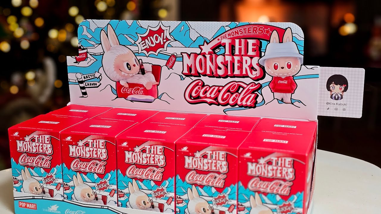 ❄️ Pop Mart Labubu & Zimomo: The Monsters x Coca-Cola, blind box