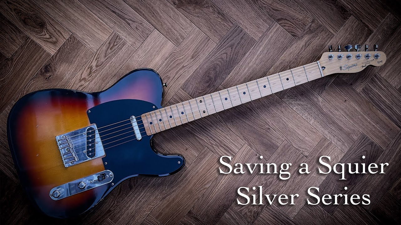 On the Bench: Saving a MIJ Silver Series Squier - YouTube