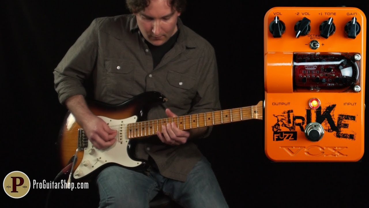 VOX Tone Garage : TRIKE Fuzz 製品紹介 feat. 宮脇俊郎 - YouTube