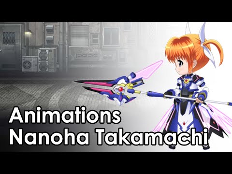 Nanoha Takamachi - Battle Animations - YouTube