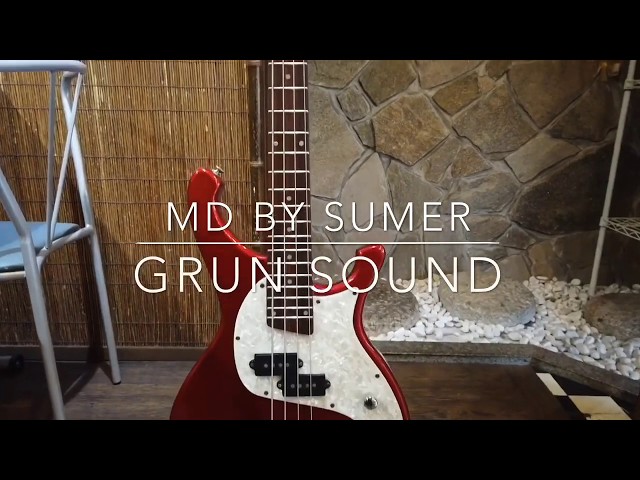 GRUN SOUND商品紹介No.15】MD by Sumer Metal Driver エレキベース