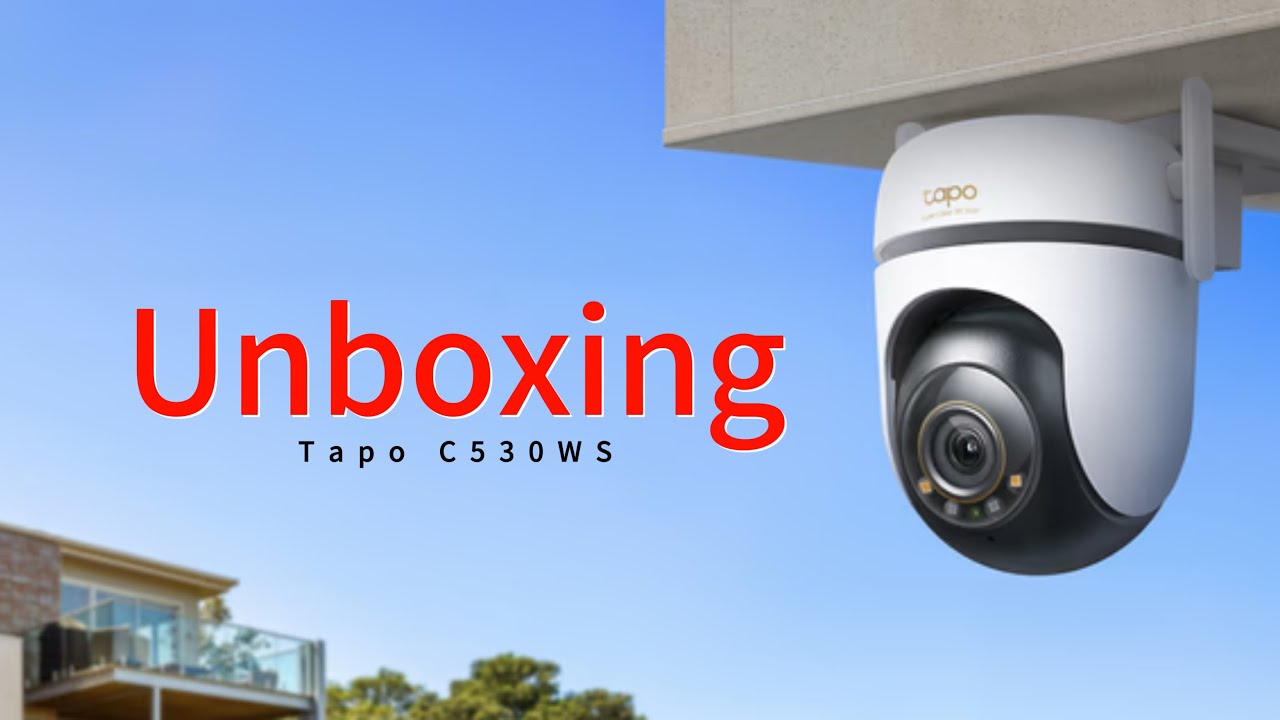 Tapo C530WS security wi fi camera 3K / 5MP - YouTube