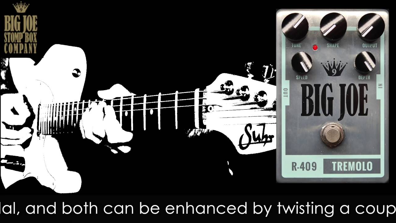 Big Joe R-409 Tremolo - YouTube