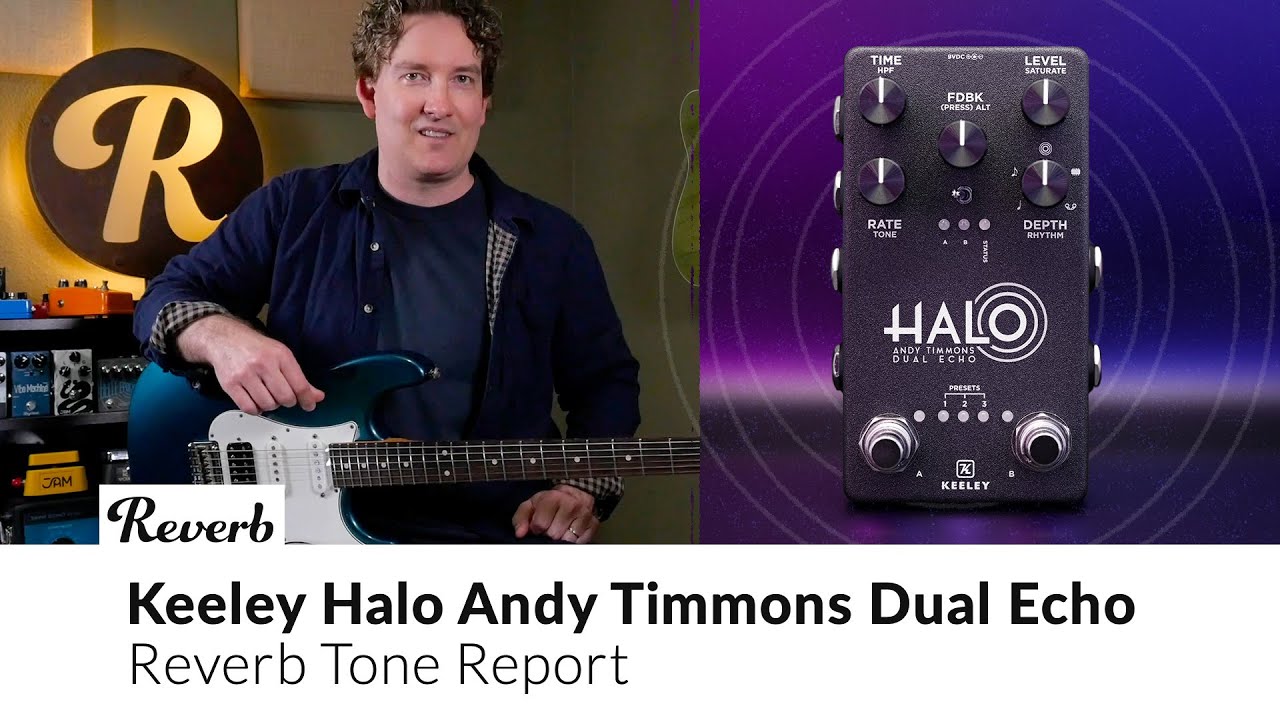 Halo - Andy Timmons Dual Echo - Keeley Electronics Guitar Effects