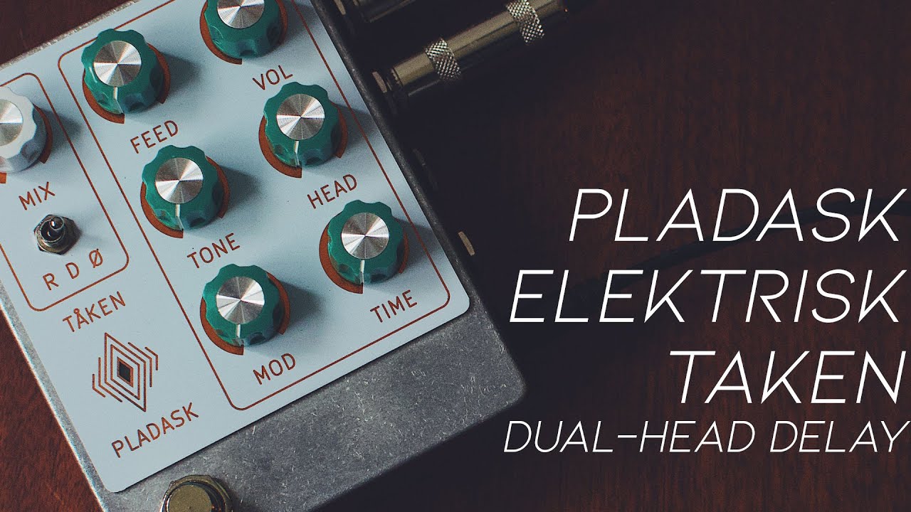 Pladask Elektrisk Taken Dual-Head Delay - DEMO - YouTube