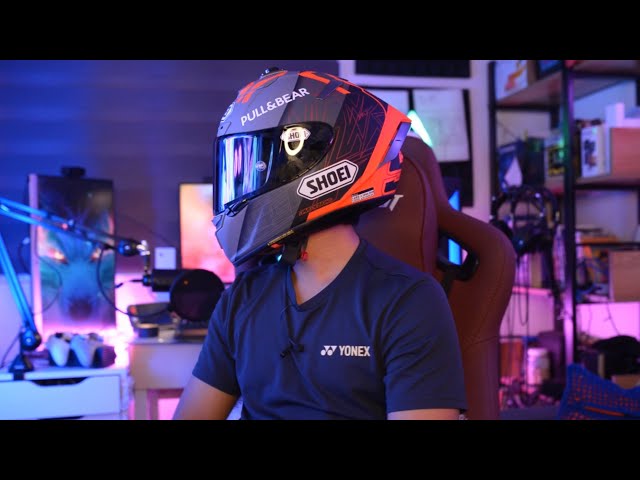Review Shoei X Spirit 3 MM93 BLACK CONCEPT 2.0 - YouTube