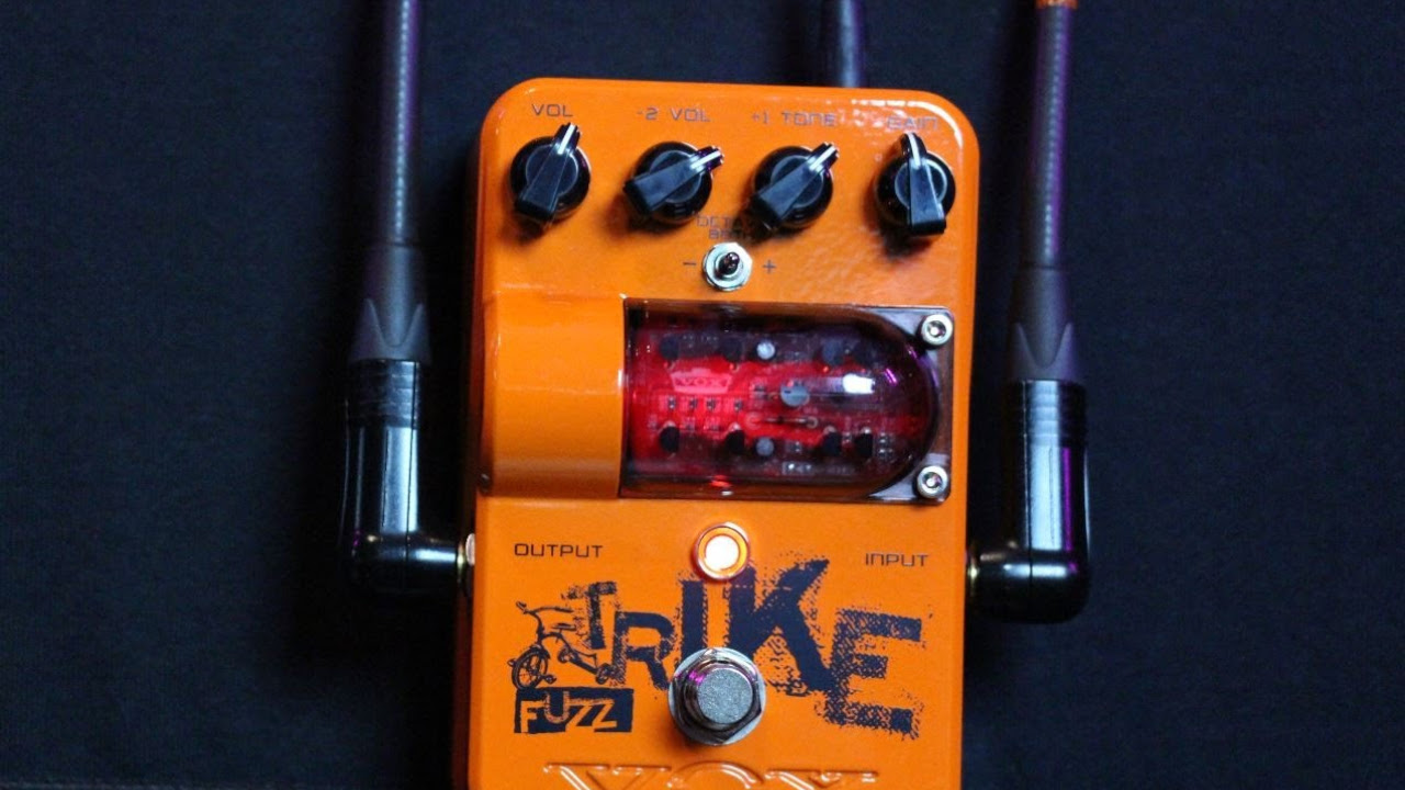 中古販売】VOX エフェクター Trike Fuzz - YouTube