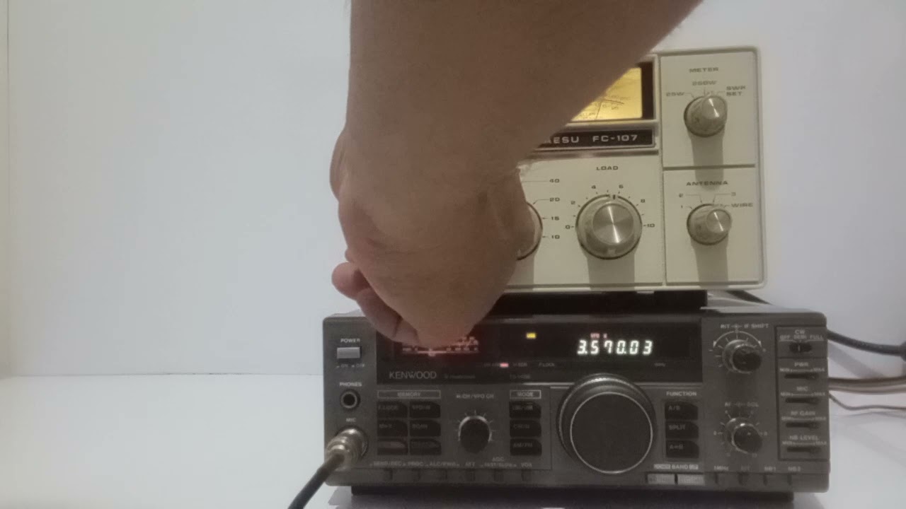 ANTENNA TUNER YAESU FC-107 'RARE ITEM' - YouTube