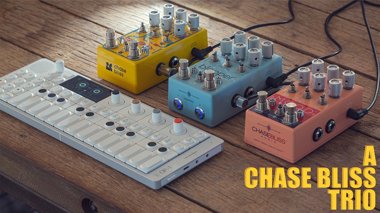 A Chase Bliss Trio : My Ambient Secret Weapon - YouTube