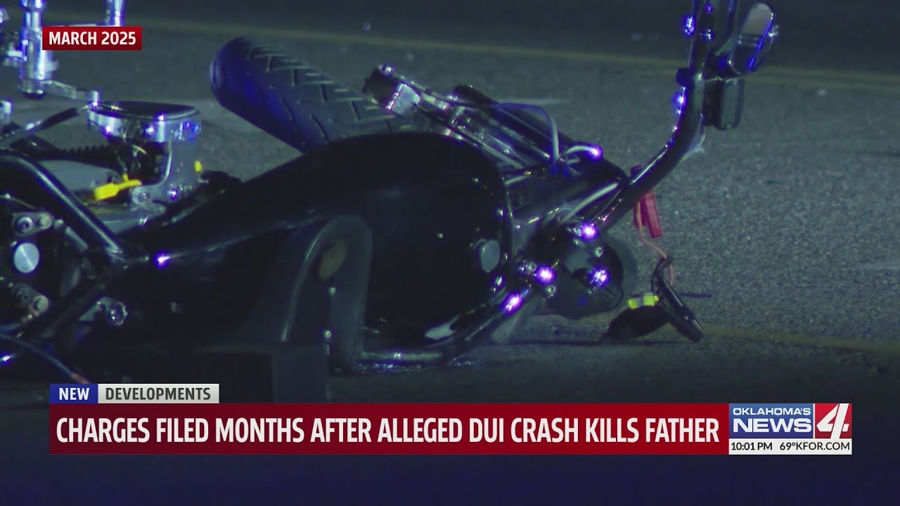 Charges filed months after alleged DUI crash kills father - YouTube
