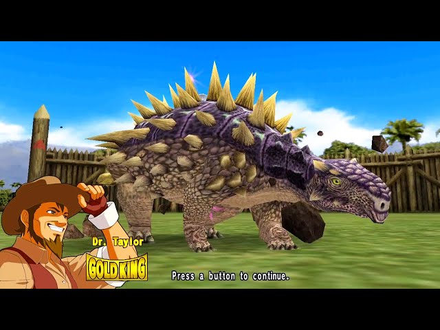 Saichania Gameplay | Showcase - Dinosaur King Arcade Game 恐竜
