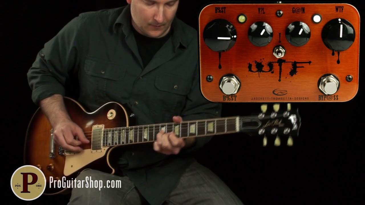 J Rockett Audio Designs WTF Fuzz - YouTube