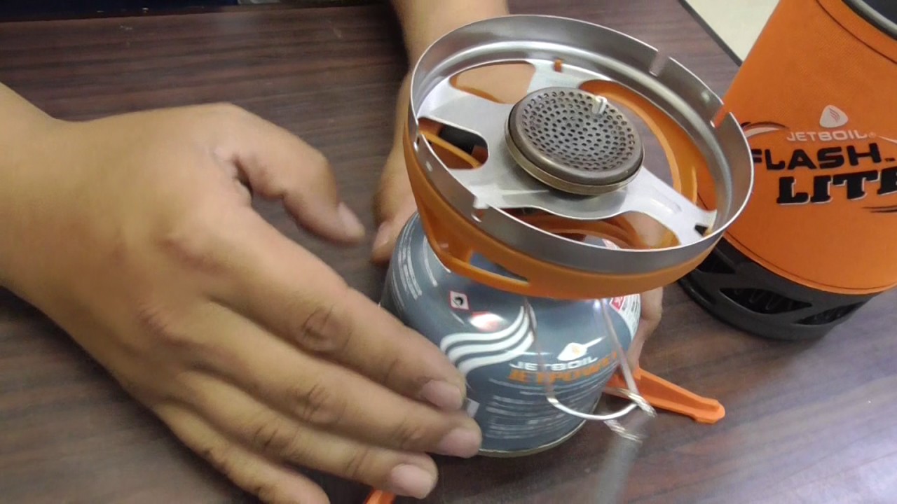 屋外用簡易カセットコンロ、ジェットボイル・フラッシュライト