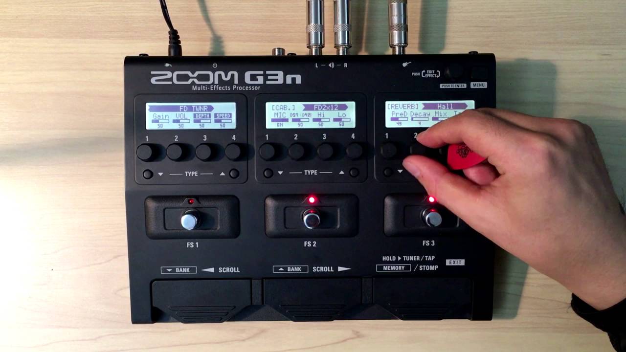 Zoom G3n G3Xn Fender Twin Reverb - YouTube